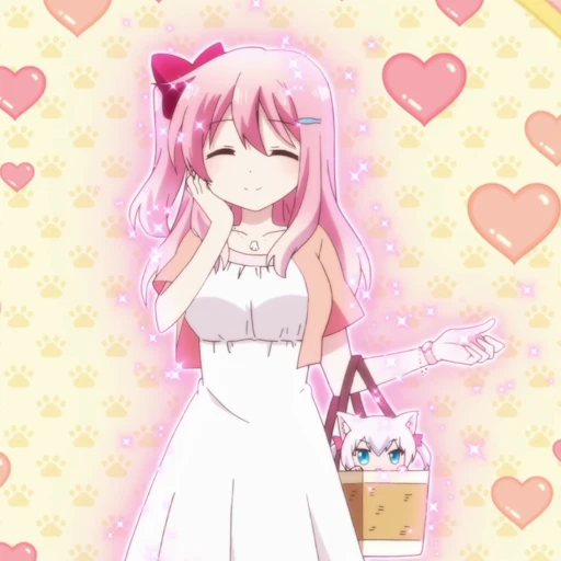 🥰 Стикер «Nyanko Days Part 2» для Telegram
