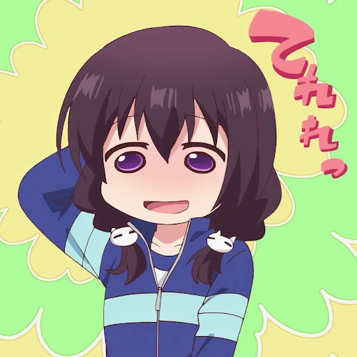 🧐 Стикер «Nyanko Days Part 2» для Telegram