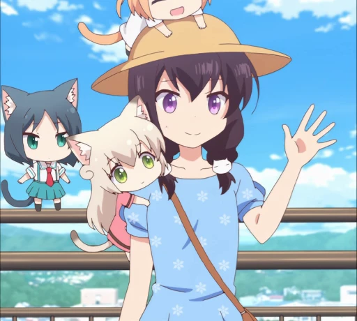 👋 Стикер «Nyanko Days Part 2» для Telegram