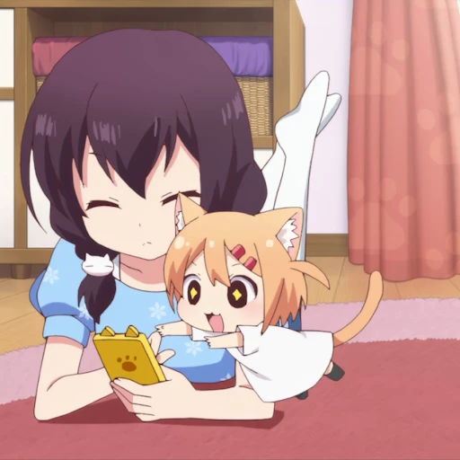 🎮 Стикер «Nyanko Days Part 2» для Telegram