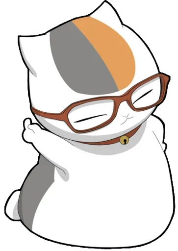 🐈 Стикер «Nyanko-Sensei» для Telegram