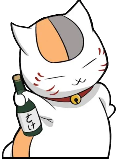 🥴 Стикер «Nyanko-Sensei» для Telegram