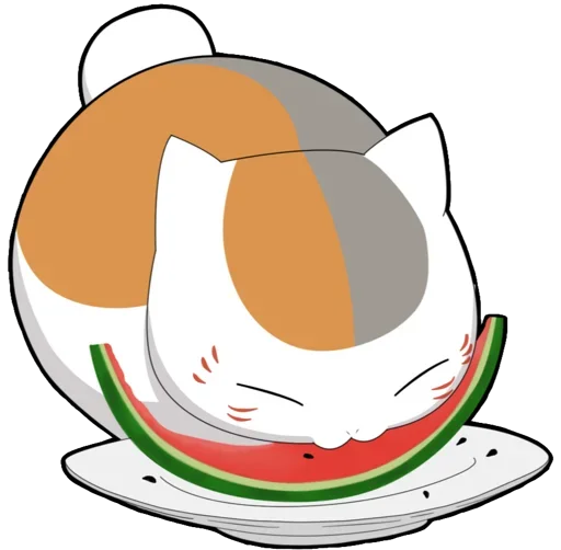 🐈 Стикер «Nyanko-Sensei» для Telegram