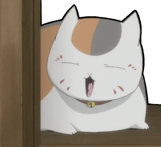 🐈 Стикер «Nyanko-Sensei» для Telegram