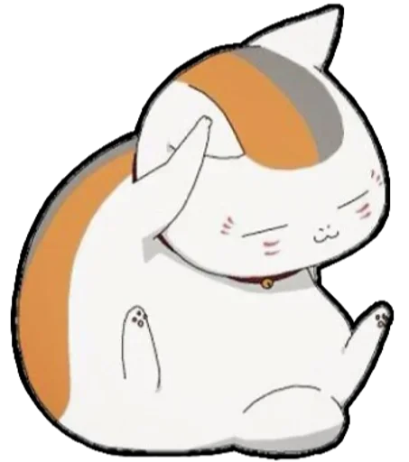 🐈 Стикер «Nyanko-Sensei» для Telegram