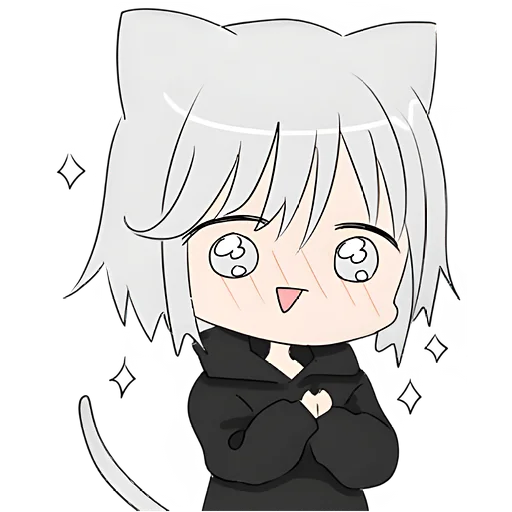 🥰 Стикер «Нянко кун» для Telegram