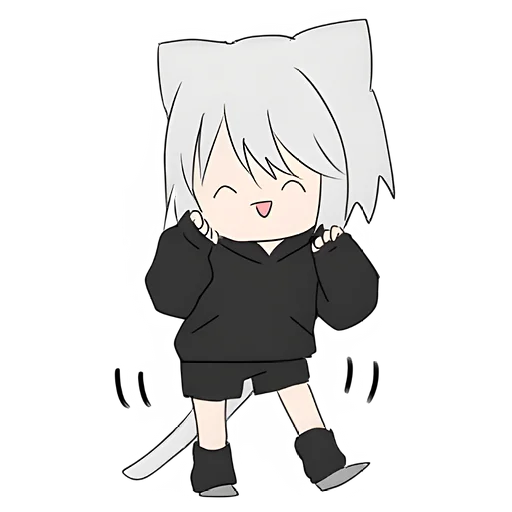 ☺️ Стикер «Нянко кун» для Telegram