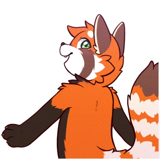 😊 Стикер «Red Panda -» для Telegram