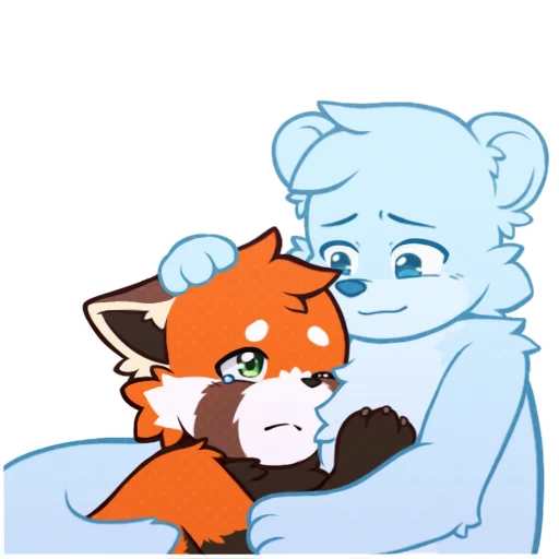😥 Стикер «Red Panda -» для Telegram