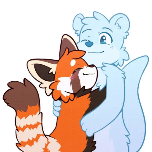 🤗 Стикер «Red Panda -» для Telegram