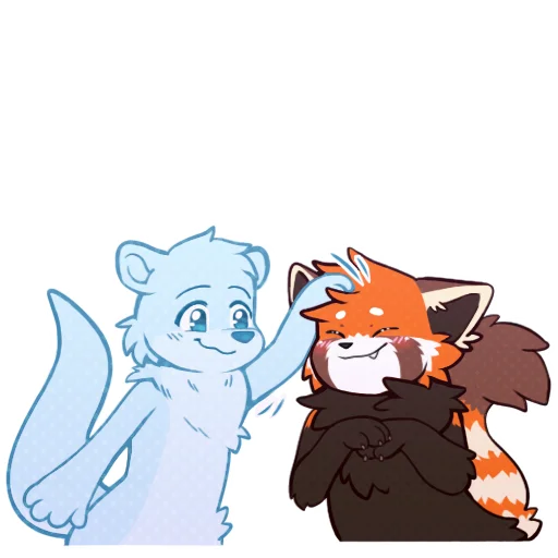 😊 Стикер «Red Panda -» для Telegram