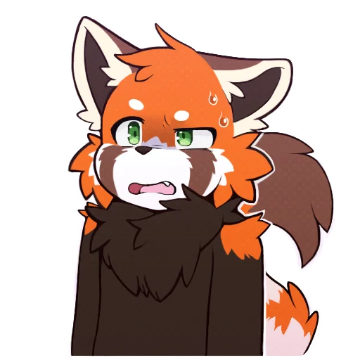 🤨 Стикер «Red Panda -» для Telegram