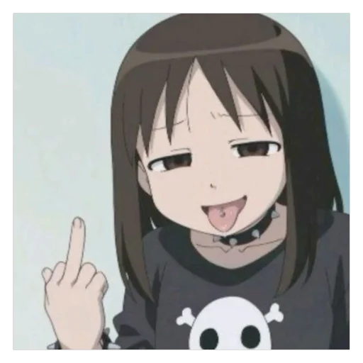 🖕 Стикер «nyashki228» для Telegram