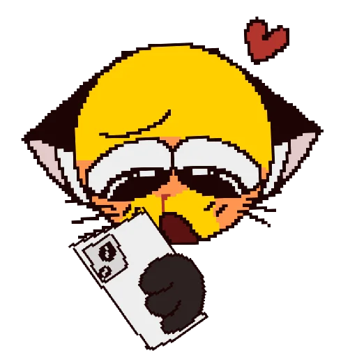 📱 Стикер «Няпик» для Telegram