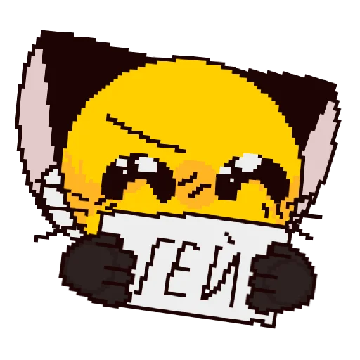 😈 Стикер «Няпик» для Telegram