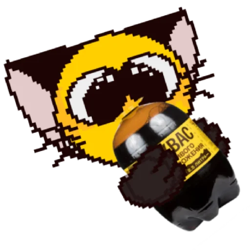 🍾 Стикер «Няпик» для Telegram
