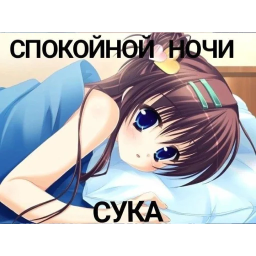 🌸 Стикер «Строго для няшки» для Telegram