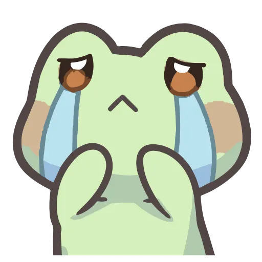 Стикер 12 froggy stickers