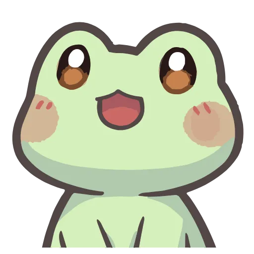 Стикер 2 froggy stickers