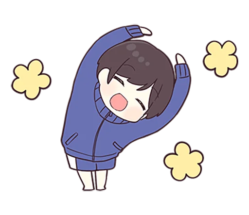 🌟 Стикер «няш мяш» для Telegram
