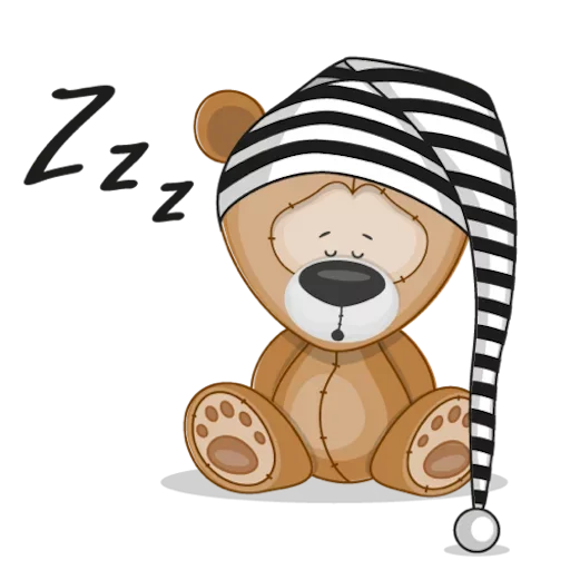 😴 Стикер «Bears» для Telegram