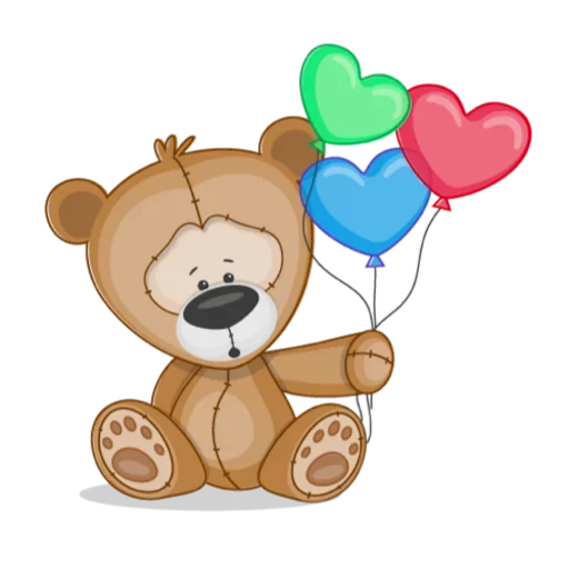 👺 Стикер «Bears» для Telegram