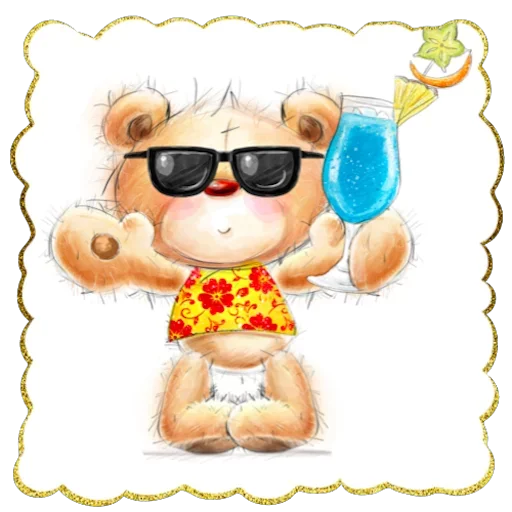 😲 Стикер «Bears» для Telegram