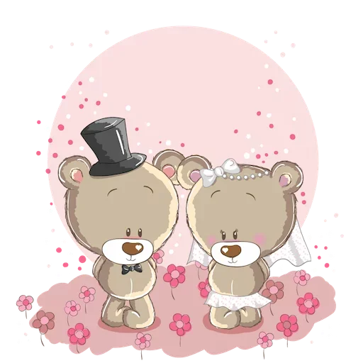😲 Стикер «Bears» для Telegram
