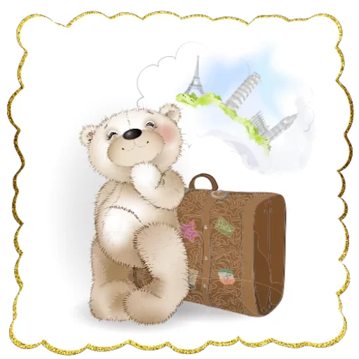 😲 Стикер «Bears» для Telegram