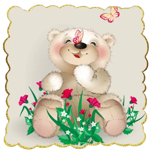 🤐 Стикер «Bears» для Telegram