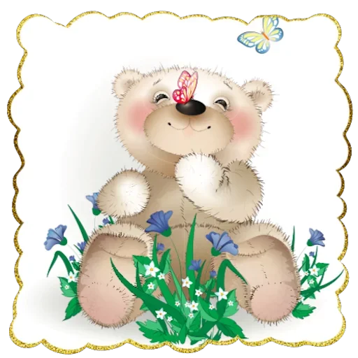 🤐 Стикер «Bears» для Telegram