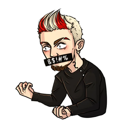🤬 Стикер «НЮБЕРГ» для Telegram