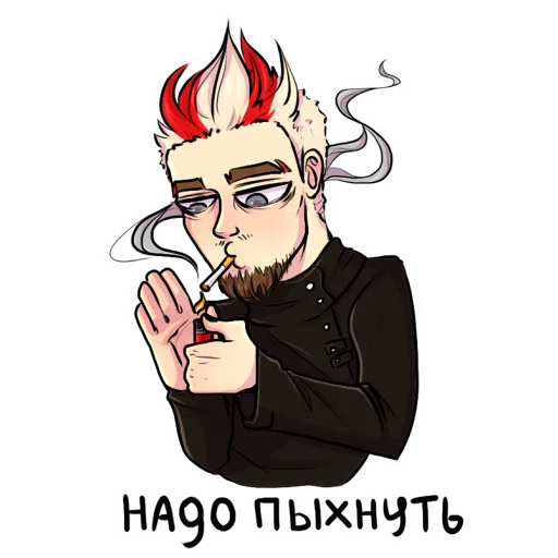 🚬 Стикер «НЮБЕРГ» для Telegram