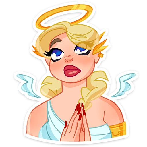 😔 Стикер «Аня» для Telegram