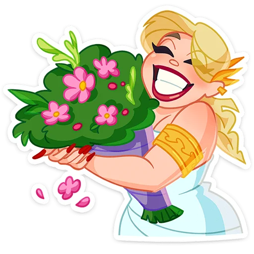 💐 Стикер «Аня» для Telegram