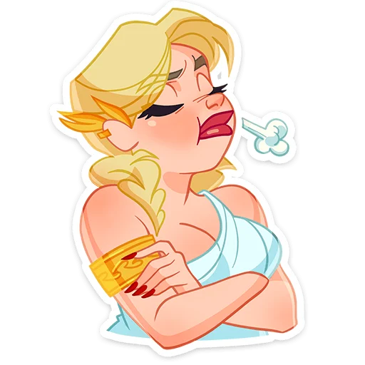 🙅‍♀ Стикер «Аня» для Telegram
