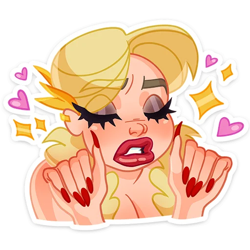 💕 Стикер «Аня» для Telegram