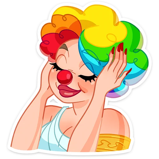 🤡 Стикер «Аня» для Telegram