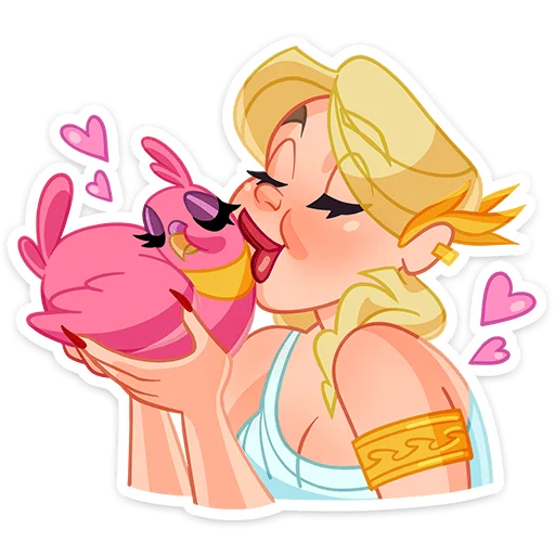 😘 Стикер «Аня» для Telegram