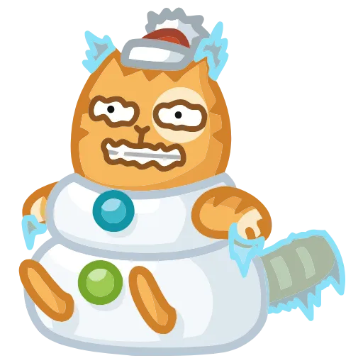 🥶 Эмодзи «Новогодний Персик» для Telegram