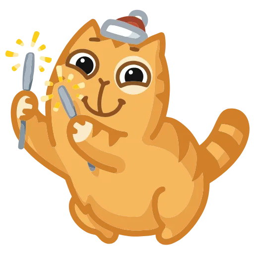 🥳 Эмодзи «Новогодний Персик» для Telegram