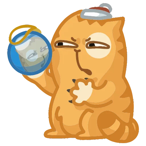 🤔 Эмодзи «Новогодний Персик» для Telegram