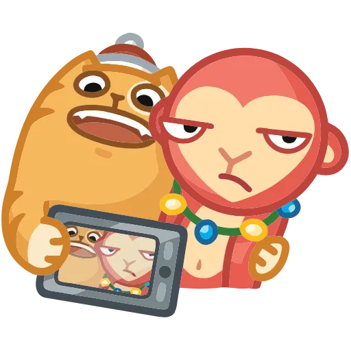 📸 Эмодзи «Новогодний Персик» для Telegram