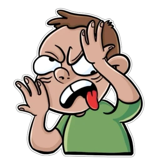 🤢 Стикер «Нытя» для Telegram