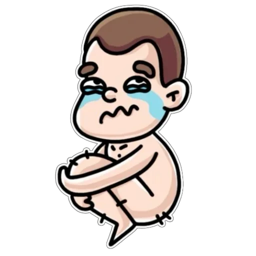 😫 Стикер «Нытя» для Telegram