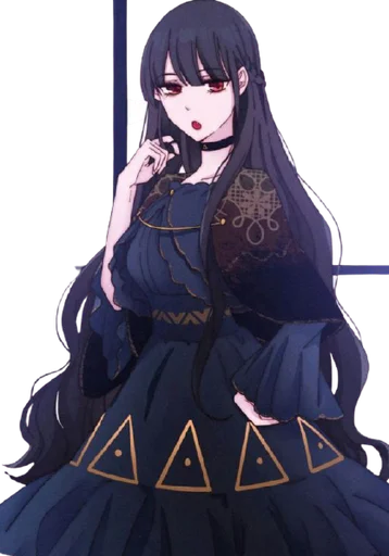 🩸 Стикер «Nyx Stays Night» для Telegram