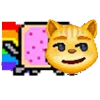 Стикер 47 Nyan Cat