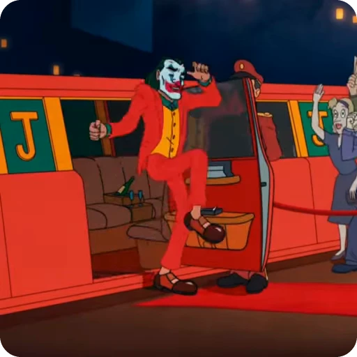 Стикерпак Joker для Telegram