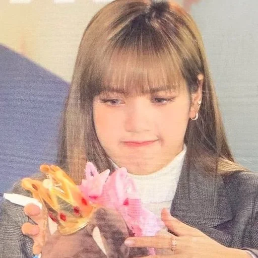🐈 Стикер «lalisa manoban» для Telegram