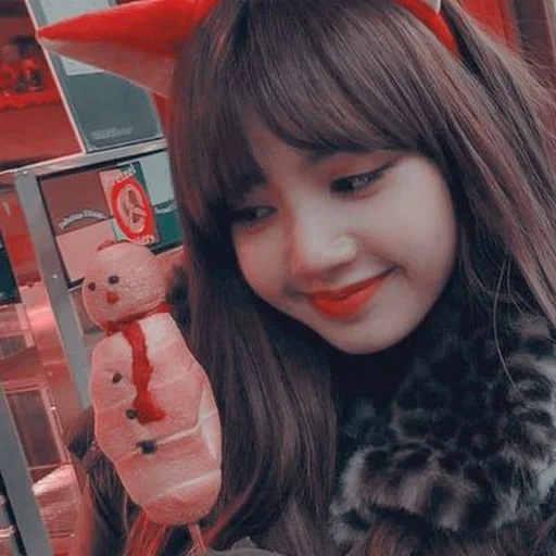 🐈 Стикер «lalisa manoban» для Telegram